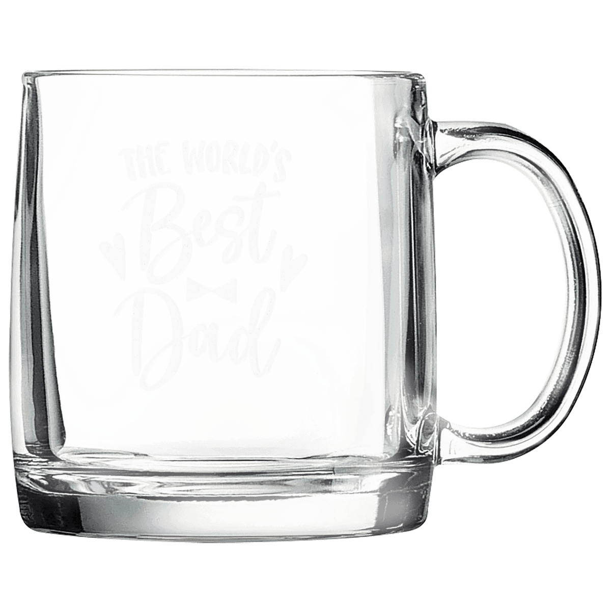 12.25 oz Clear Coffee Mug