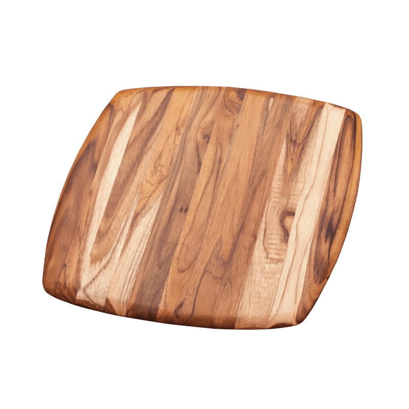 Elegant Square Teak Serving & Cutting Board