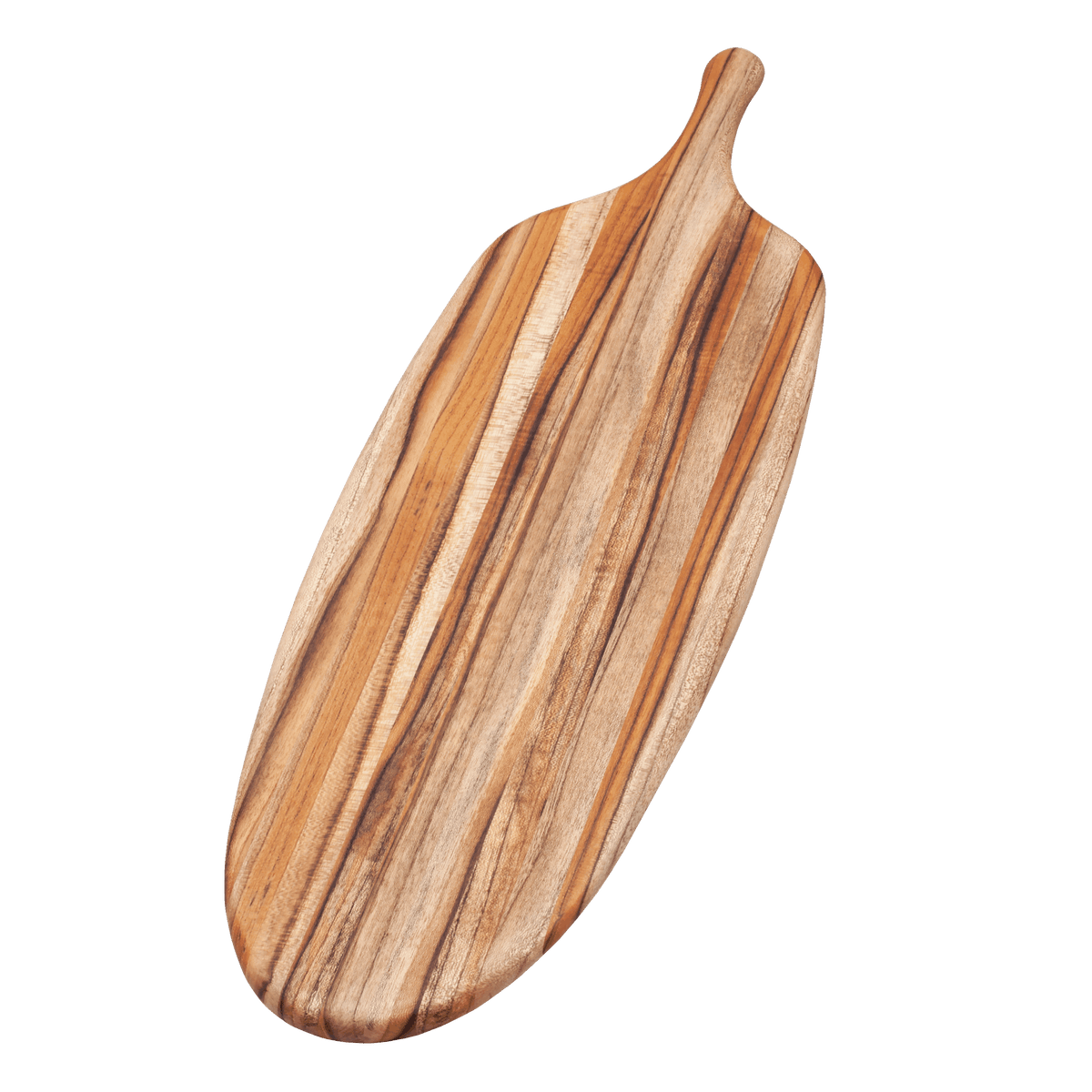 Canoe Paddle Teak Serving Board, Long