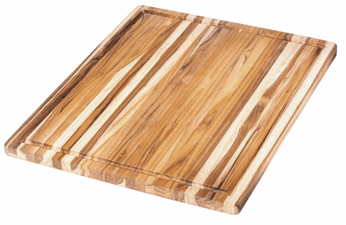 Thin & Lightweight Teak Cutting Board, Large