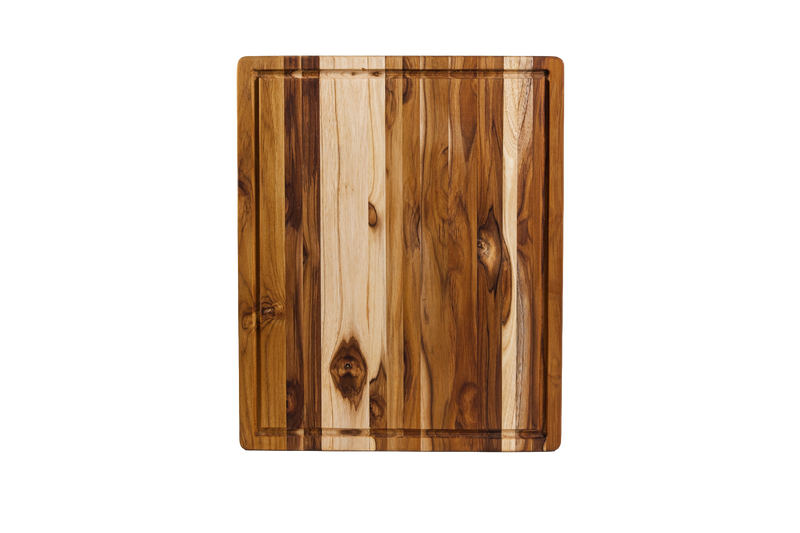 Thin & Lightweight Teak Cutting Board, Large