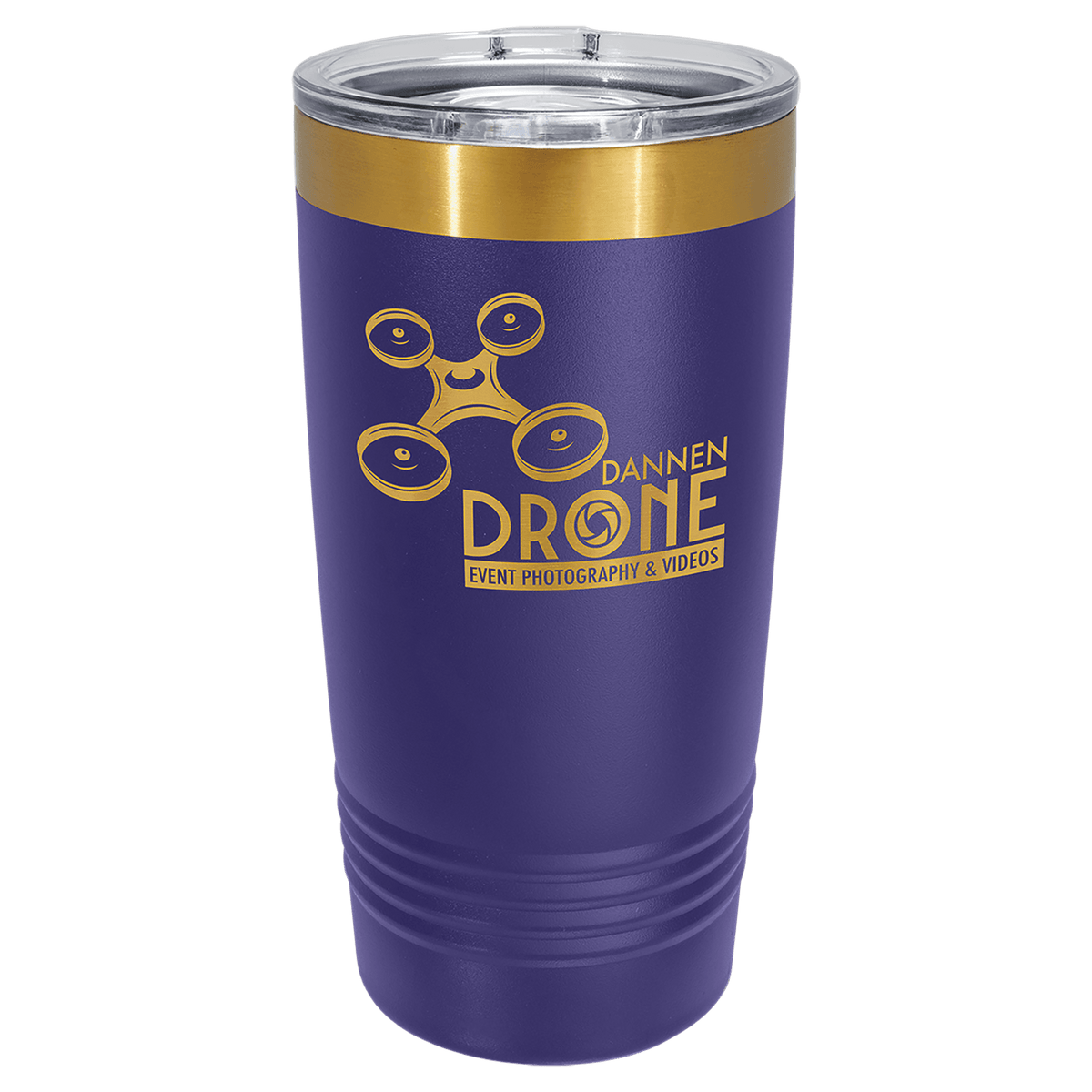 20 oz Ringneck Tumbler, Bright Gold