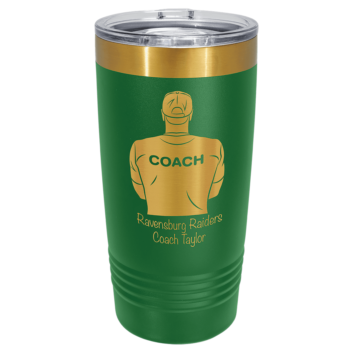 20 oz Ringneck Tumbler, Bright Gold