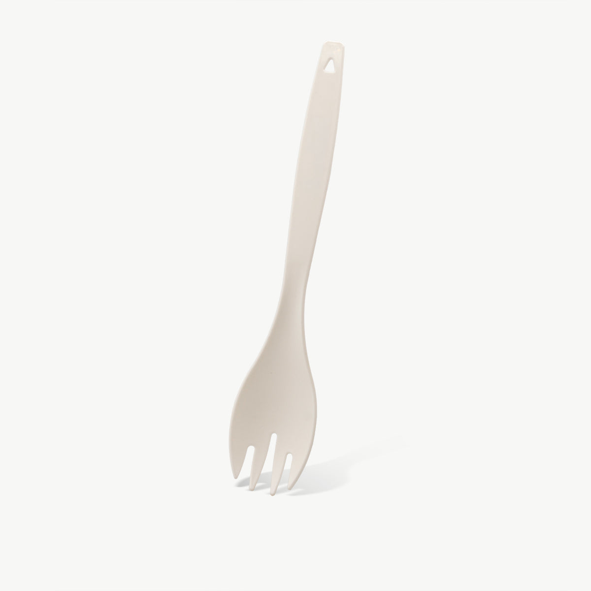 Customizable plastic serving fork 12in from LoTech Sales