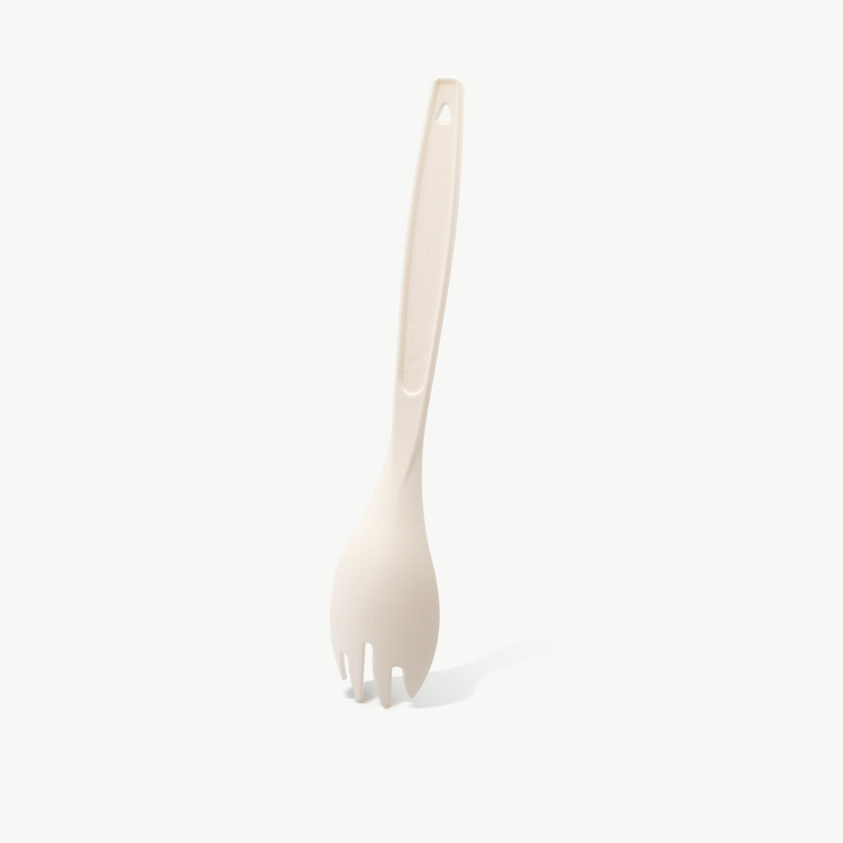 Customizable plastic serving fork 12in from LoTech Sales