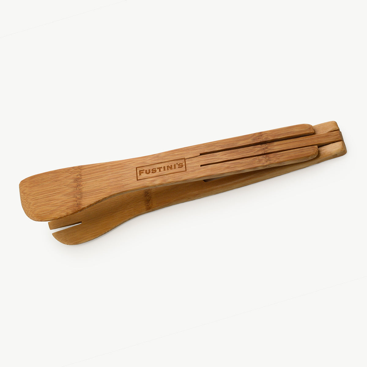 12" Bamboo Salad Tongs