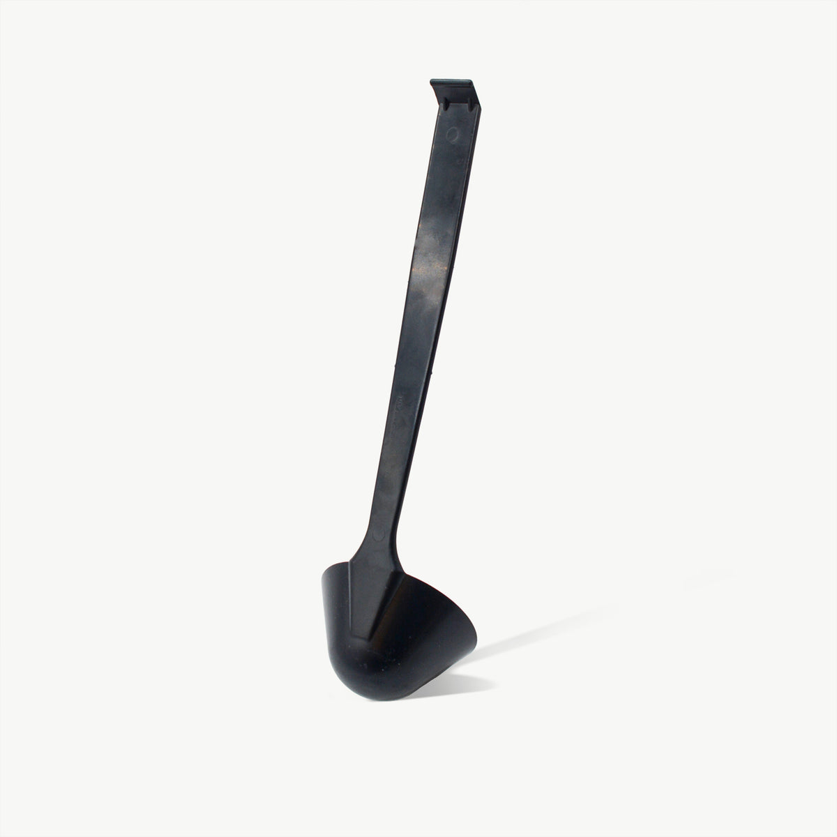 Customizable 4oz black Ladle by LoTech Sales