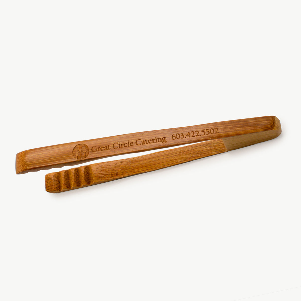 6" Bamboo Tongs