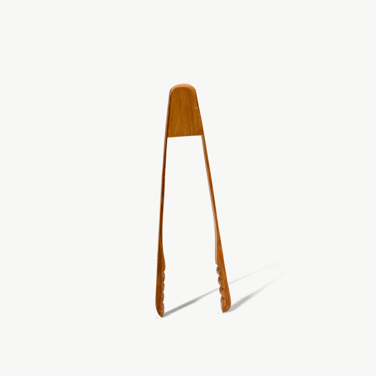 6" Bamboo Tongs