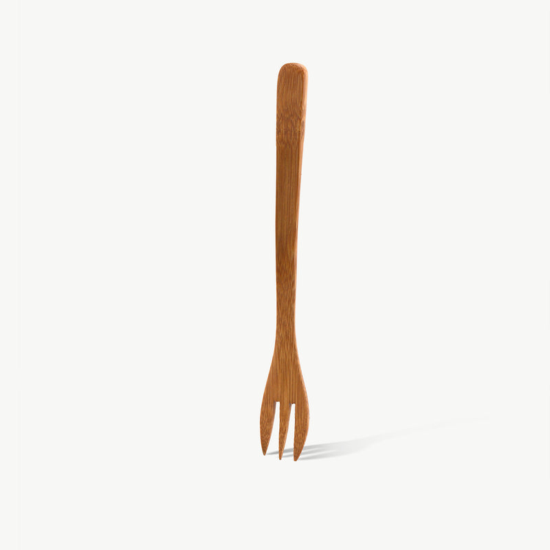 7.5" Bamboo Appetizer Fork