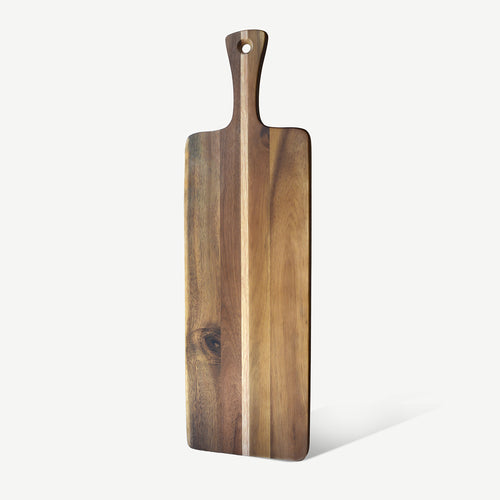 LoTech Sales acacia wood inlay bread board