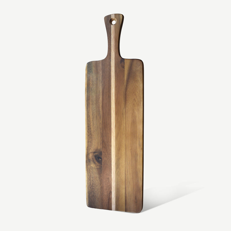 LoTech Sales acacia wood inlay bread board