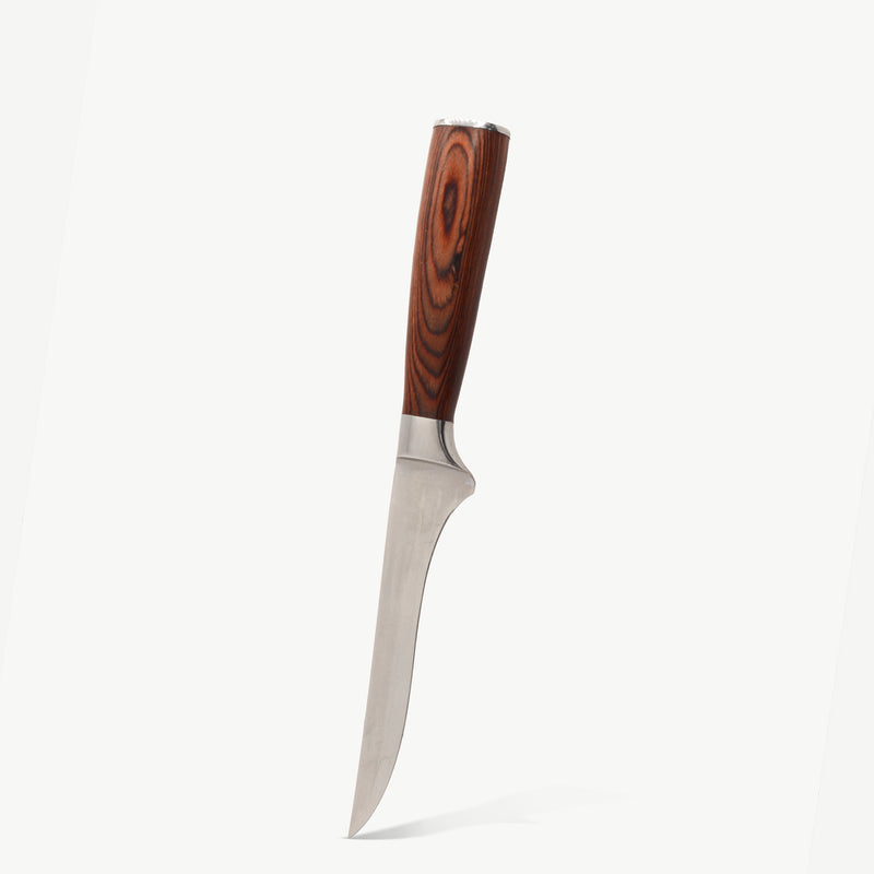 LoTech Sales Chef Knife Series Boning knife with pakka wood handle