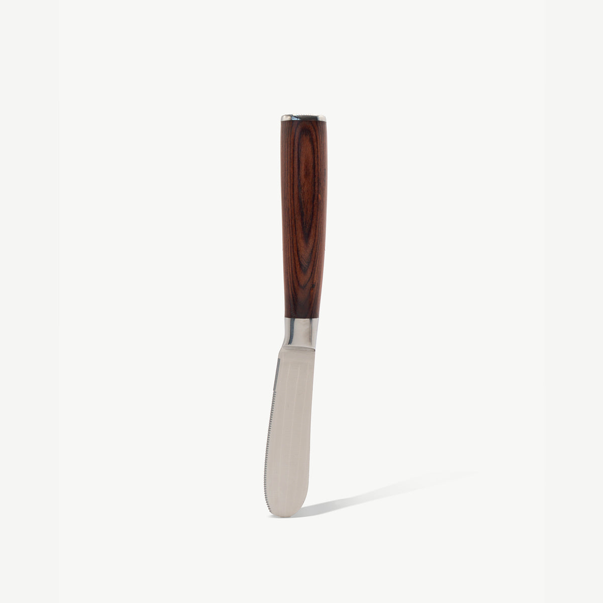 LoTech Sales customizable charcuterie and cheese serrated spreading knife.