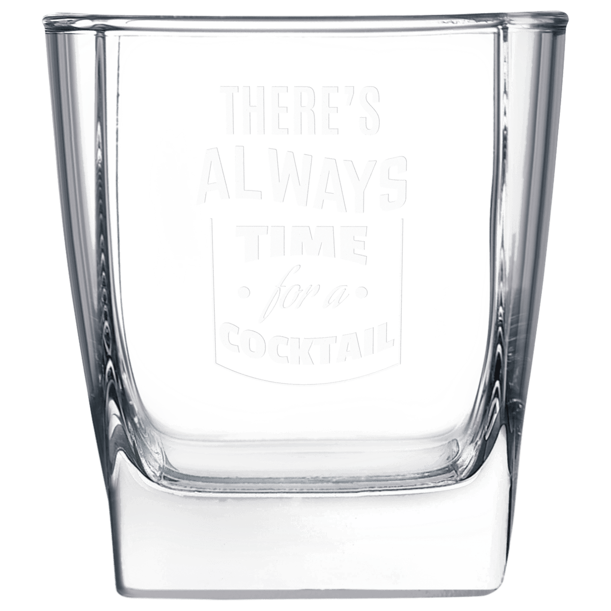 10.5 oz Square On the Rocks Glass