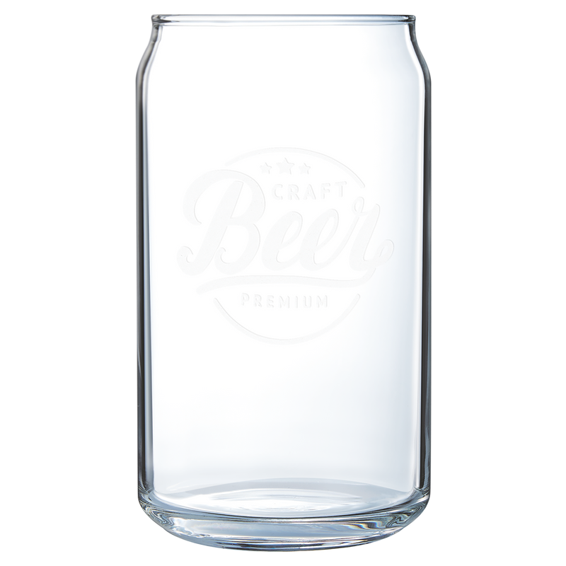 16 oz Can Glass